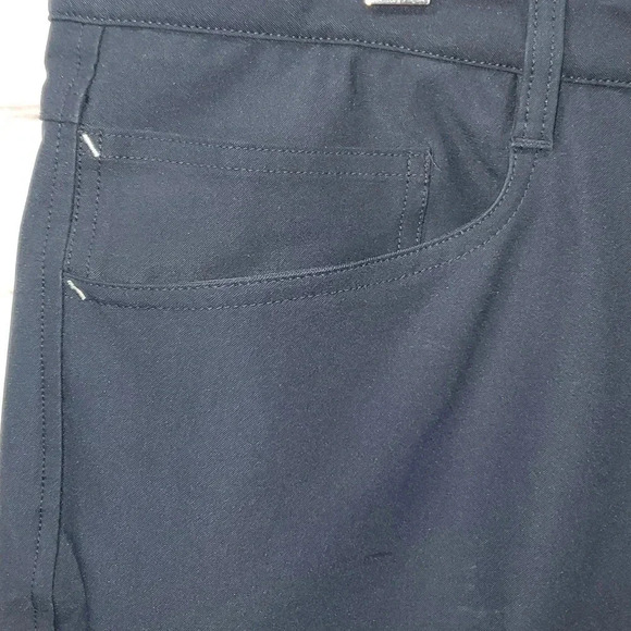 FootJoy Athletic Fit Flat Front Classic Club Navy Blue Golf Pants Men's Size 40 - Picture 5 of 16
